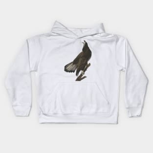 White headed eagle Kids Hoodie